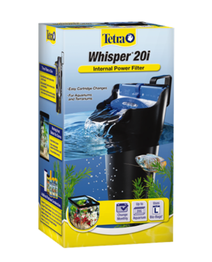 Whisper fish shop tank filter