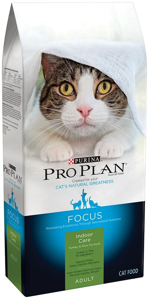 Purina Pro Plan Focus Indoor Care Turkey Rice Formula Dry Cat Food