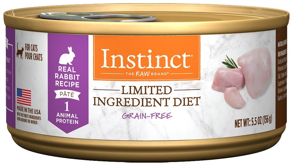 Nature s Variety Instinct Grain Free LID Rabbit Canned Cat Food