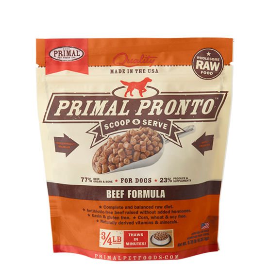 Primal Pet Foods Canine Raw Frozen Pronto Derry NH Dover