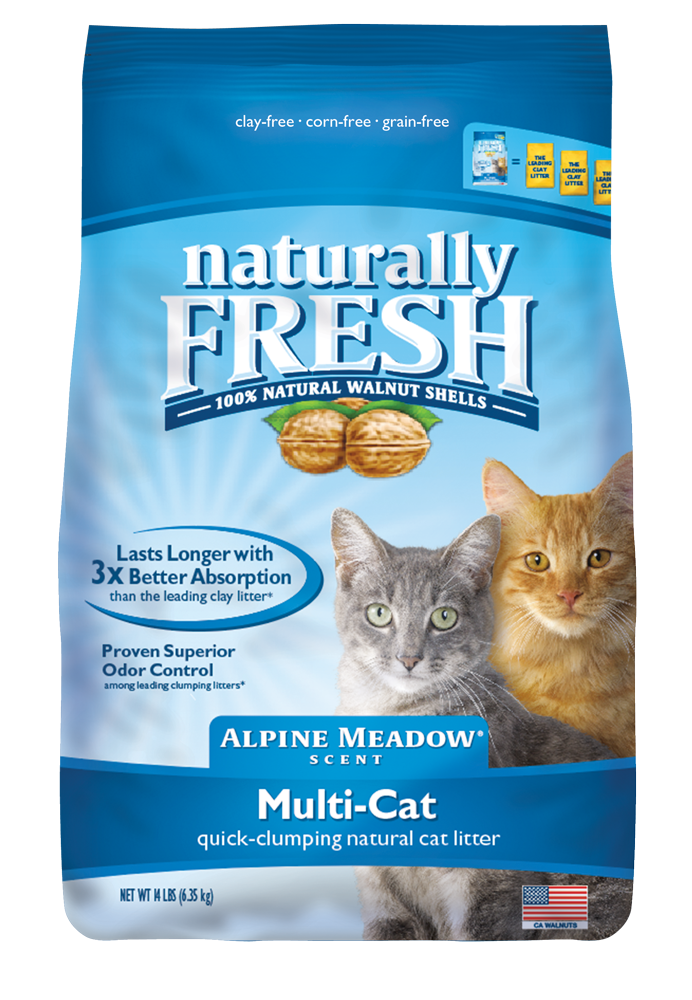 Walnut shell 2024 cat litter