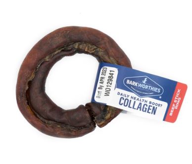 Barkworthies Collagen Rings for Dog (3.5 - 25 Count)