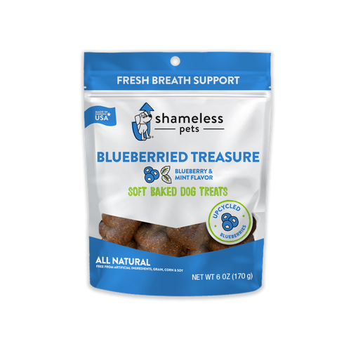 Shameless Pets Blueberried Treasure Soft Baked Dog Treats (6 oz)
