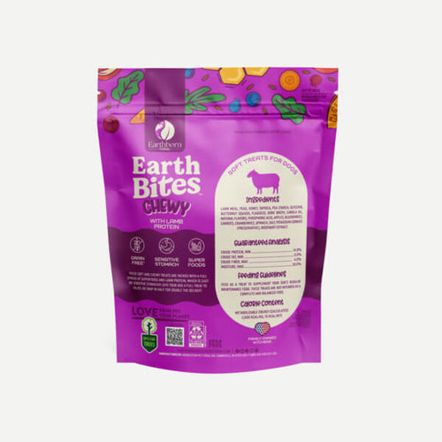 Earthborn Holistic EarthBites Chewy with Lamb Protein Dog Treats