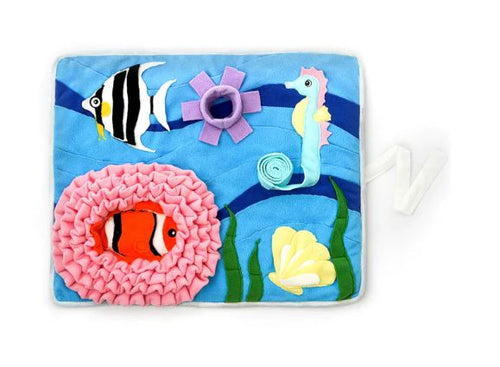 Injoya Under the Sea Snuffle Mat for Dogs (1.57'' H x 45'' L x 45'' W)