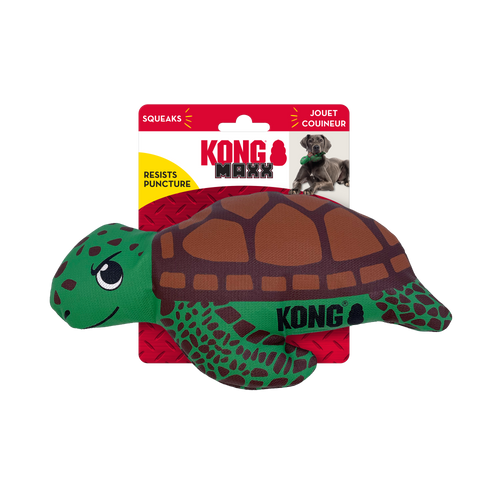 KONG Max Turtle Dog Toy (Medium)
