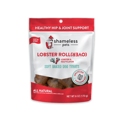 Shameless Pets Lobster Roll(Over) Soft Baked Dog Treats (6 oz)