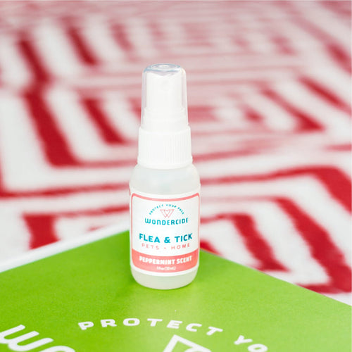 Wondercide Peppermint Flea Tick Spray for Pets Home with Natural Essential Oils 1 oz Derry NH Dover NH Woofmeow Family Pet Center