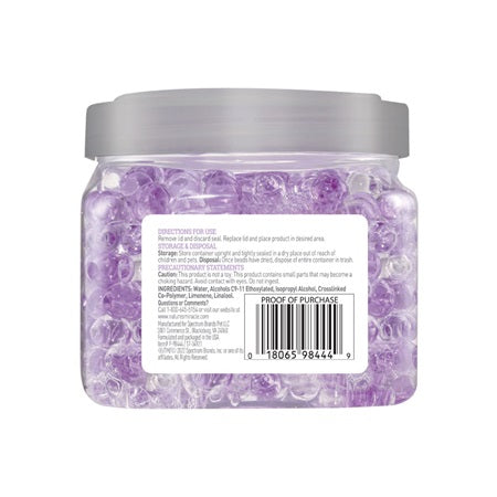 Nature's Miracle Air Care Deodorizer Scented Gel Beads Lavender & Vanilla Scent