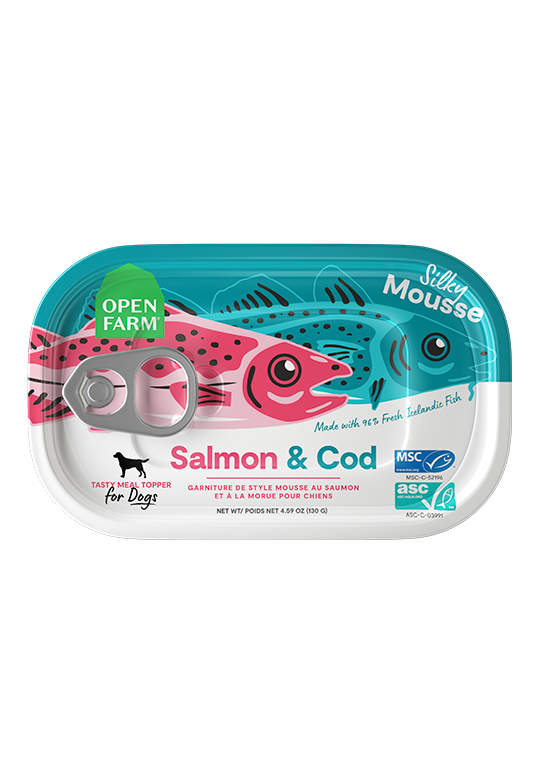 Open Farm Salmon & Cod Topper for Dogs (4.59 oz)