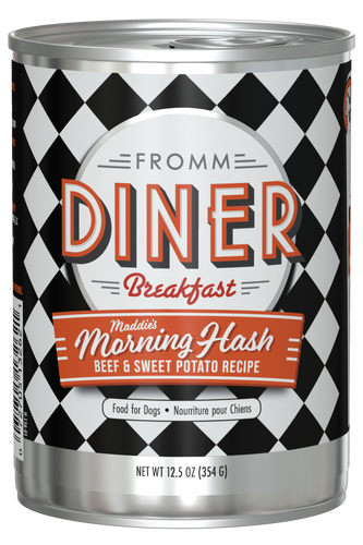 Fromm Diner Breakfast Maddie's Morning Hash Beef & Sweet Potato Recipe for Dogs (12.5 oz)