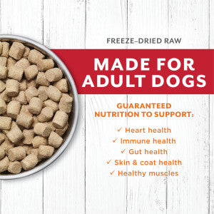 Nature's Variety Instinct Raw Longevity Adult Freeze-Dried Beef Bites Dog Food