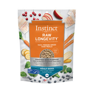 Instinct® Raw Longevity 100% Freeze-Dried Raw Meals Wild-Caught Alaskan Pollock Recipe Dog Food (4.5 oz)