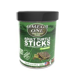 Omega One® Adult Turtle Sticks Floating (6.5 oz)