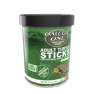 Omega One® Adult Turtle Sticks Floating (6.5 oz)