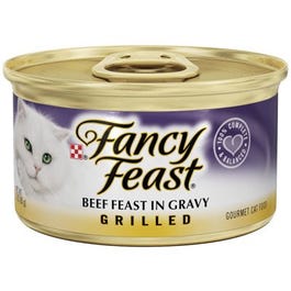 Cat Food, Grilled Beef, 3-oz. Can