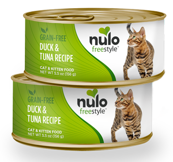 Nulo FreeStyle Grain Free Duck & Tuna Recipe Canned Kitten & Cat Food