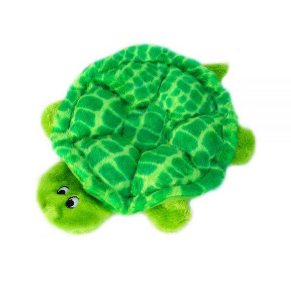 ZippyPaws Squeakie Crawler SlowPoke the Turtle Plush Dog Toy