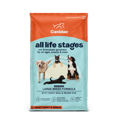 Canidae All Life Stages Large Breed Dry Dog Food, Turkey Meal and Brown Rice