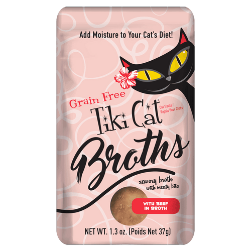 Tiki Cat® Grain Free Beef in Broth (1.3 oz)