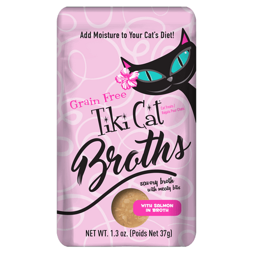 Tiki Cat® Grain Free Salmon in Broth (1.3 oz)