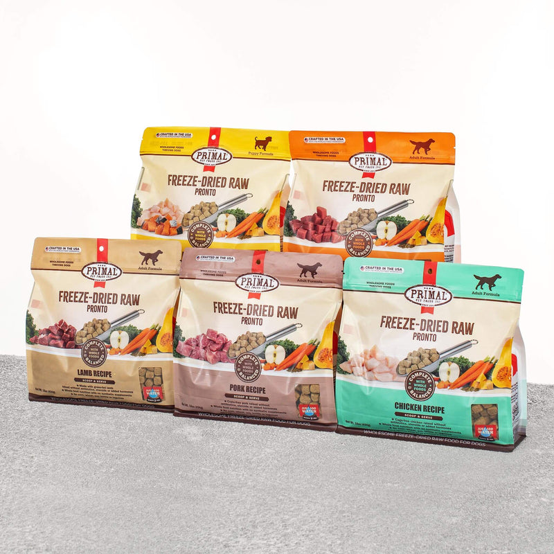 Primal pronto dog food reviews sale