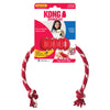 Kong Dental with Rope (Medium, Red)