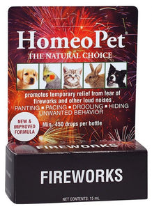 Homeopet Anxiety Treatment Fireworks