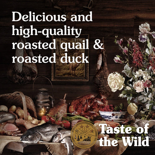 Taste Of The Wild Lowland Creek Feline Recipe with Roasted Quail & Roasted Duck