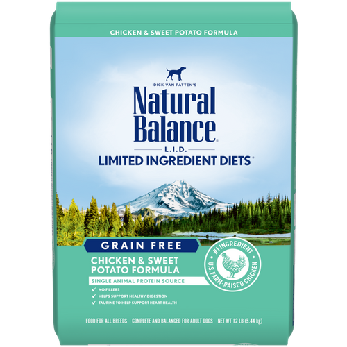 Natural Balance L.I.D. Limited Ingredient Diets® Grain Free Chicken & Sweet Potato Formula