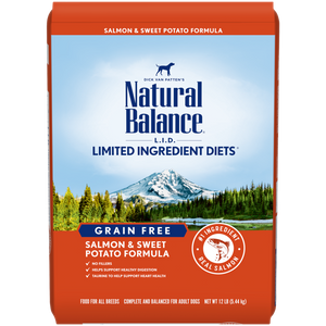 Natural Balance L.I.D. Limited Ingredient Diets® Grain Free Salmon & Sweet Potato Dry Dog Formula
