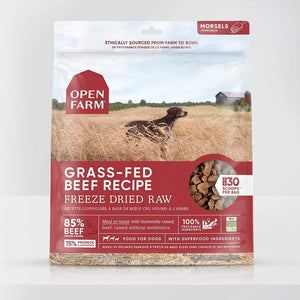 Open Farm Grass-Fed Beef Freeze Dried Raw Dog Food