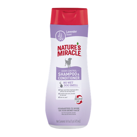 Nature's Miracle Odor Control Shampoo & Conditioner Lavender Scent