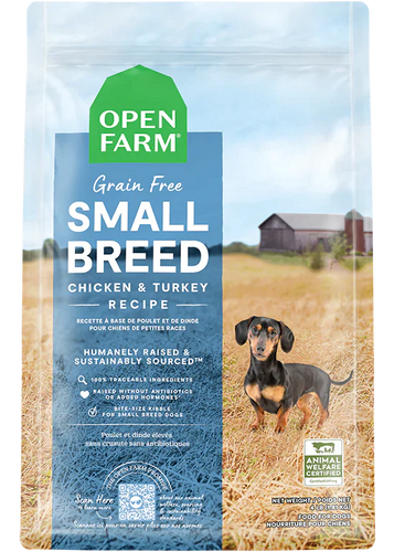 Open Farm Small Breed Grain-Free Dry Dog Food (4 lbs bag)