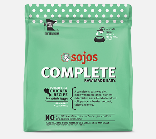 Sojos Complete Dog Food Chicken Recipe