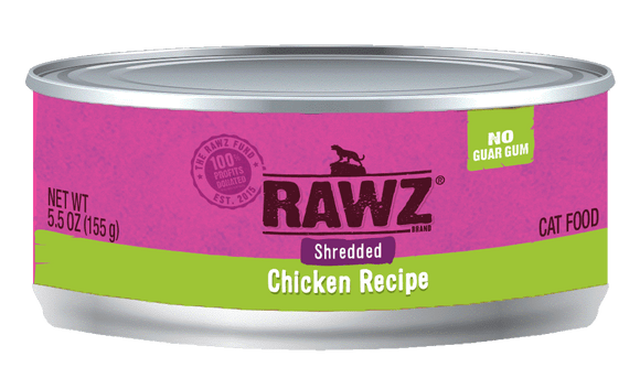 RAWZ® Shredded Chicken Cat Food Recipe
