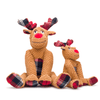 Fabdog Floppy Reindeer Dog Toy