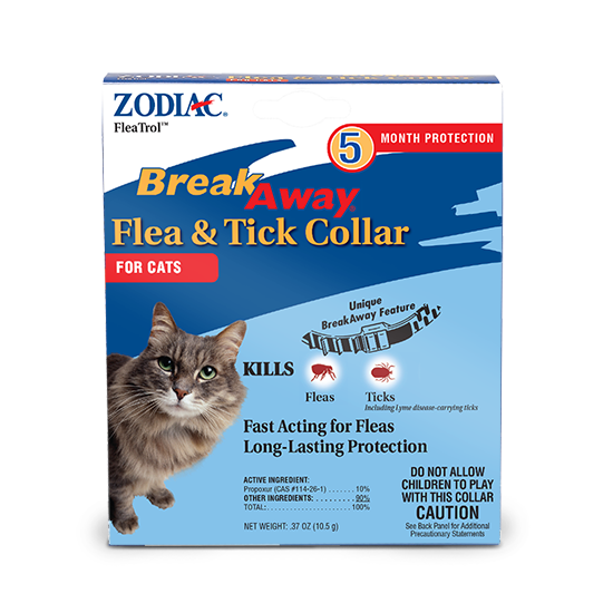 ZODIAC BREAKAWAY FLEA & TICK COLLAR FOR CATS
