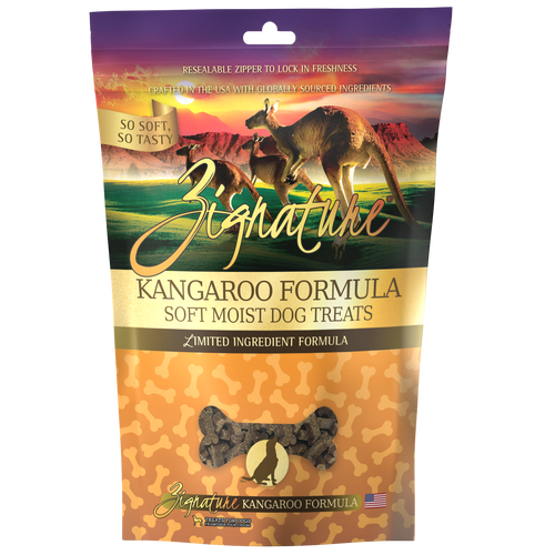 Zignature Soft Moist Dog Treats Kangaroo Formula Derry NH