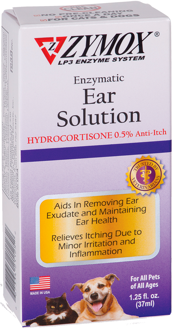 Zymox ear shop solution for dogs