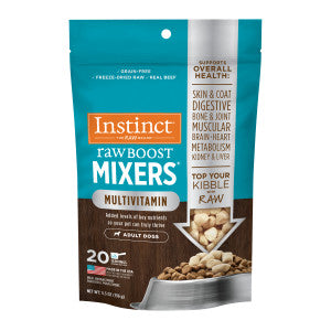 Instinct Raw Boost Mixers Multivitamin For Adult Dogs Freeze-Dried Food Topper (5.5 Oz)