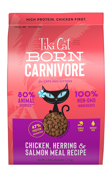 Tiki Cat® Born Carnivore™ Chicken, Herring & Salmon (2.8 lb)