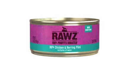RAWZ® 96% Chicken & Herring Pâté Cat Food