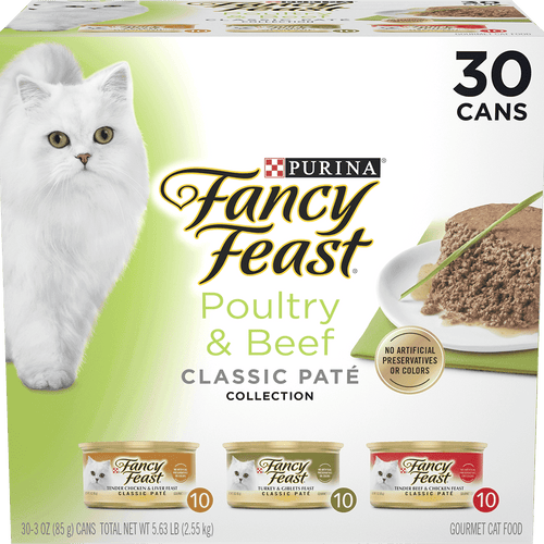 Fancy Feast Fancy Feast Poultry & Beef Paté Wet Cat Food Variety Pack