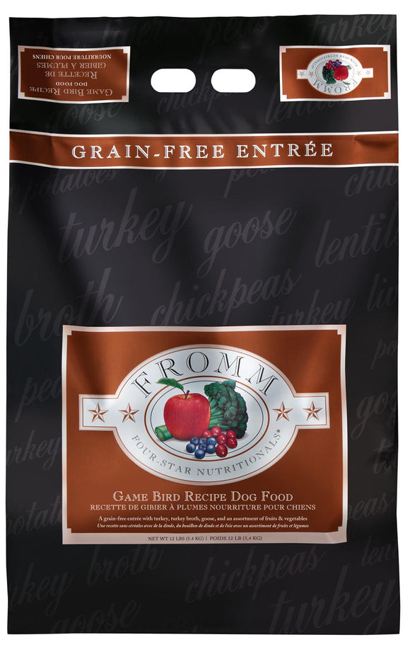 Fromm Four-Star Game Bird Recipe Dog Food