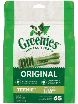 Dental greenies store