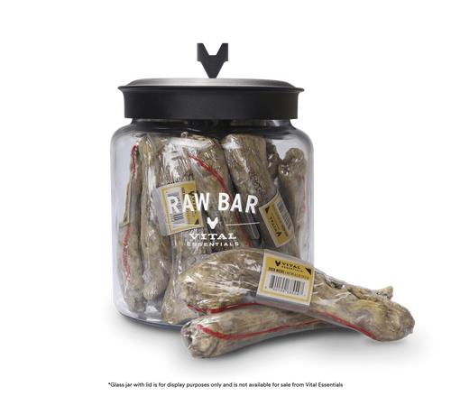 Vital Essentials Raw Bar Freeze Dried Raw Duck Necks Dog Snacks