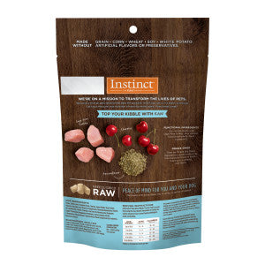 Instinct Grain Free Raw Boost Mixers Calming Support Recipe All Natural Freeze Dried Dog Food