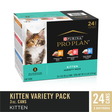 Purina PURINA PRO PLAN WET CAT FOOD Pro Plan FOCUS Kitten Wet Cat Food Variety Pack