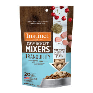 Instinct Grain Free Raw Boost Mixers Calming Support Recipe All Natural Freeze Dried Dog Food
